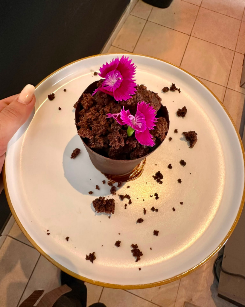 maceta de chocolate lapaña